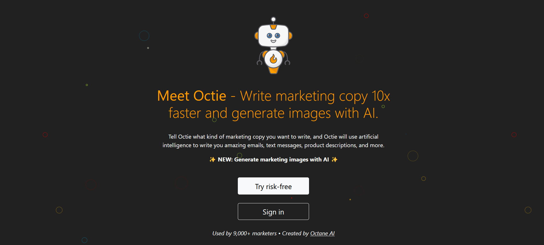  Write marketing copy 10x faster and generate