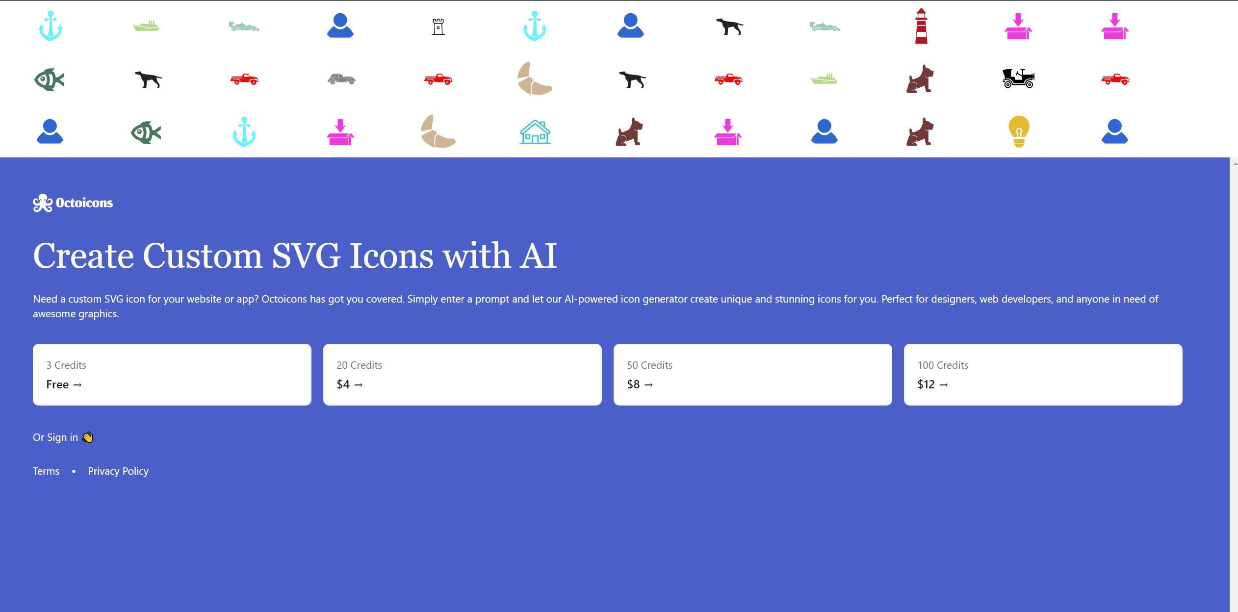  Create Custom SVG Icons with AI.