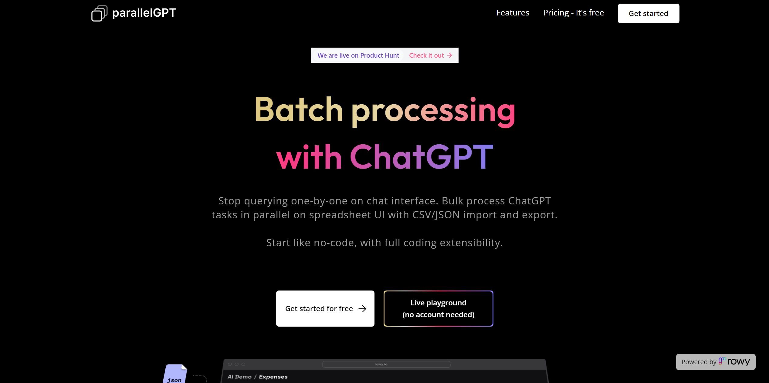  Bulk processing ChatGPT on spreadsheets.