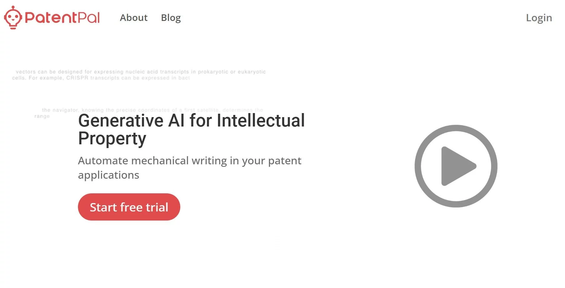  Generative AI for Intellectual Property.