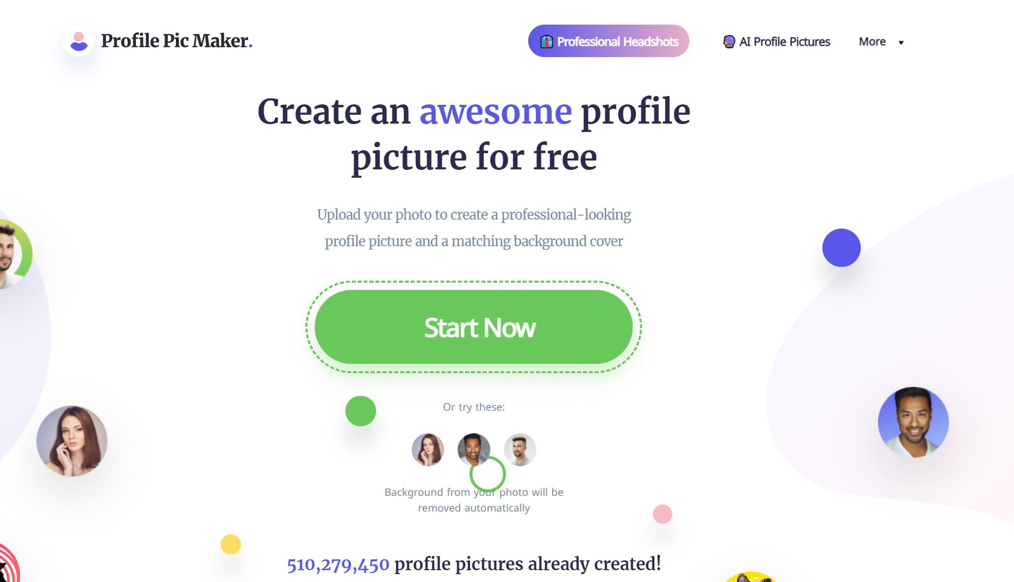  Create a fantastic profile photo for free