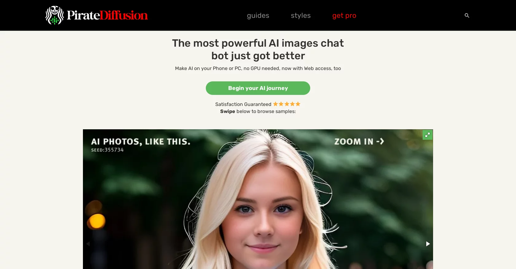  The most powerful AI images chat bot