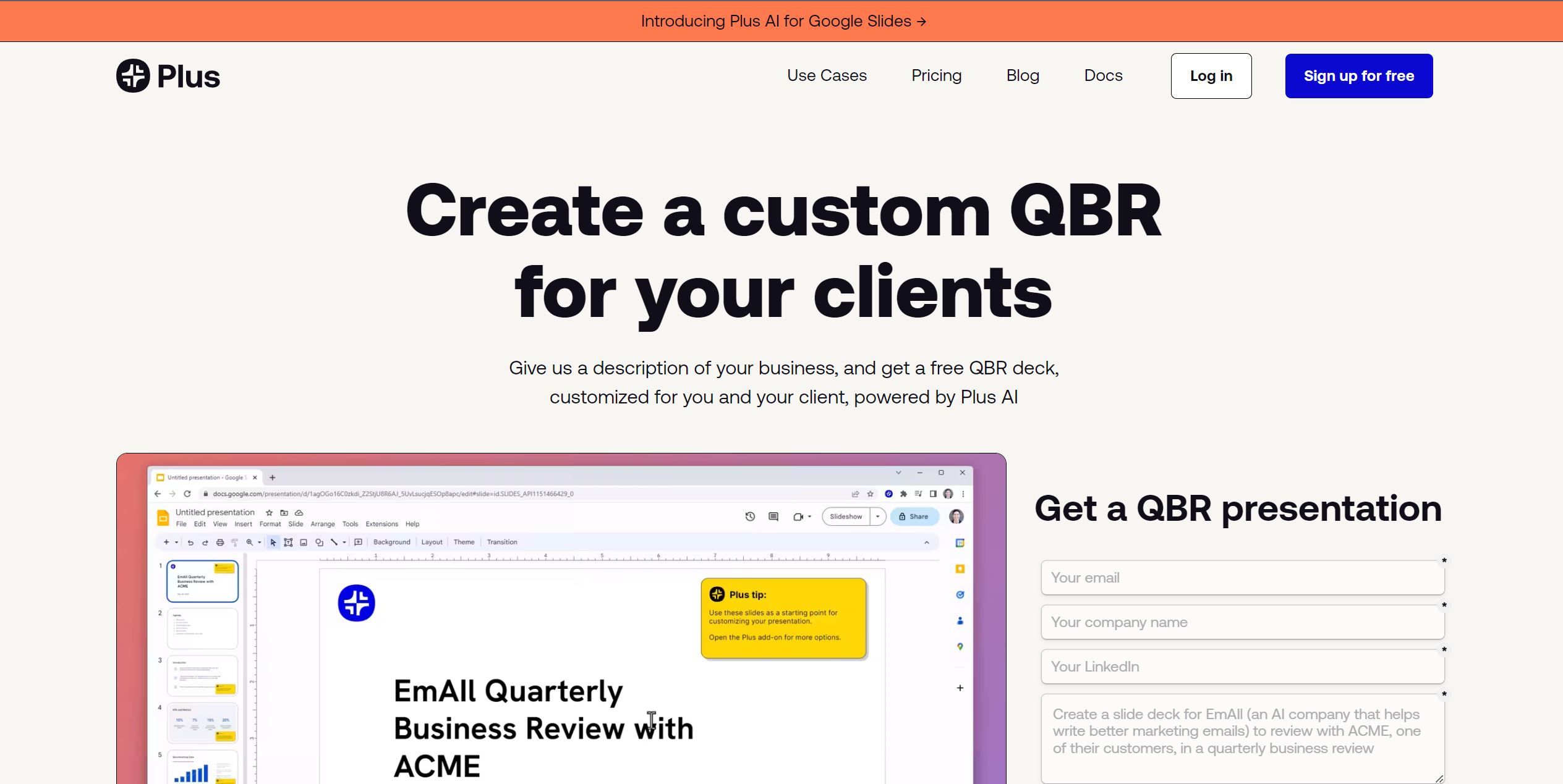  Create a custom QBR for your clients