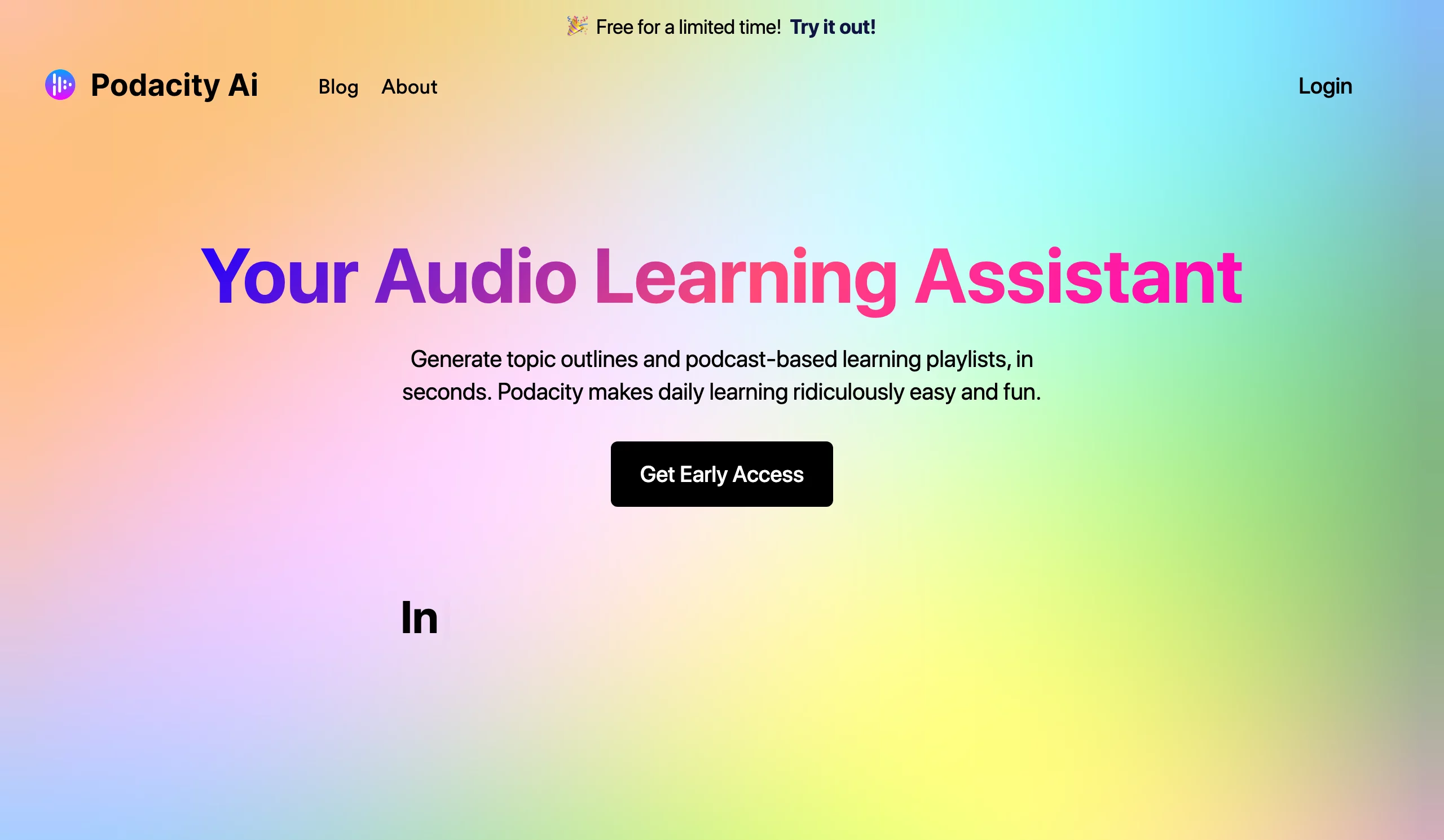  GPT-3 Powered Audio Learning Assistant Podcasts