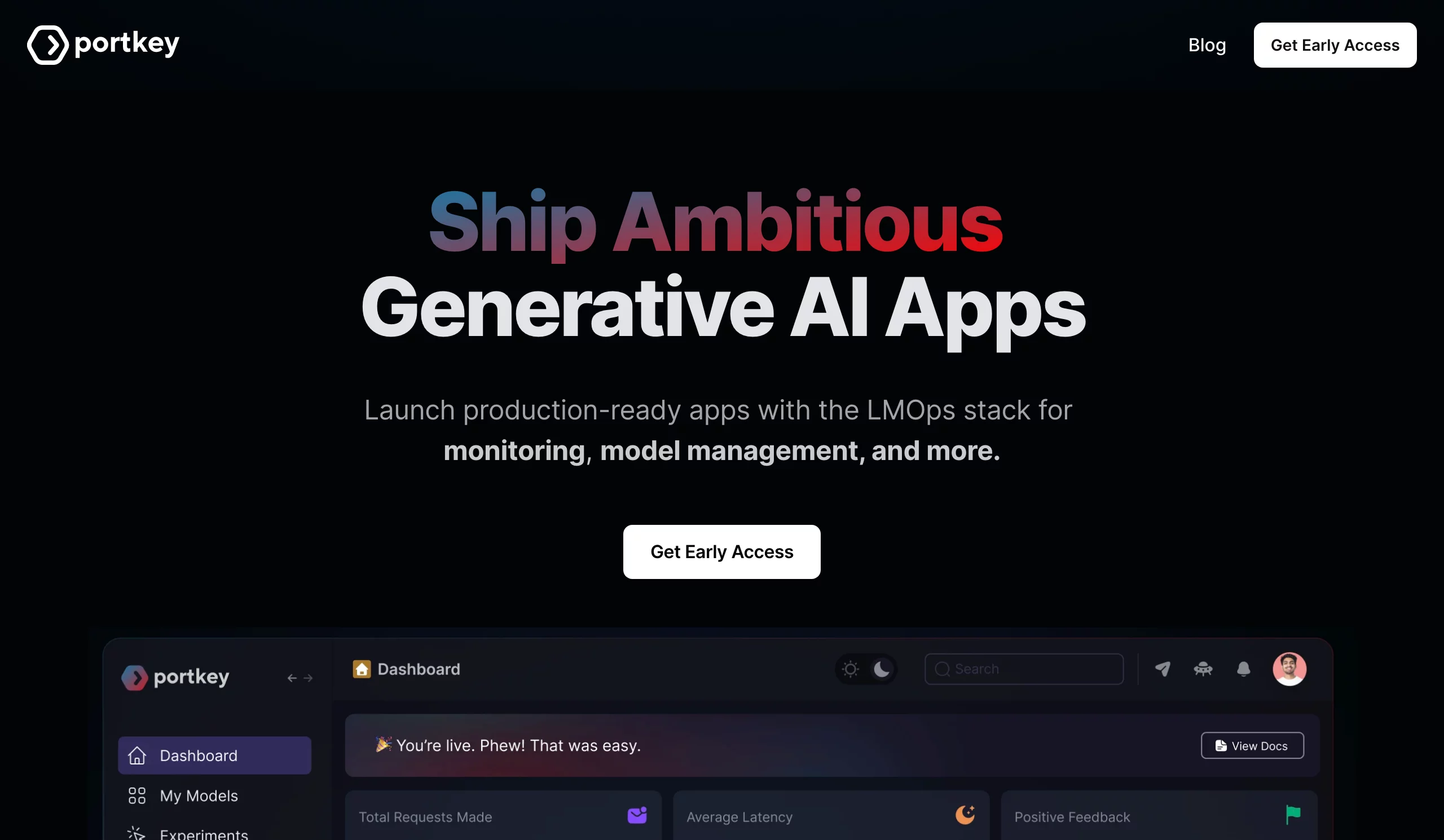  Ship Ambitious Generative AI Apps