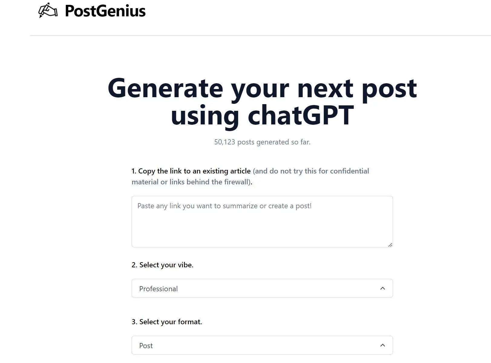  Fuel Your Next Blog Post with PostGenius