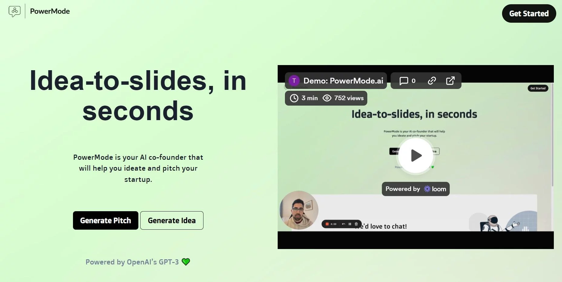  Idea-to-slides, in seconds