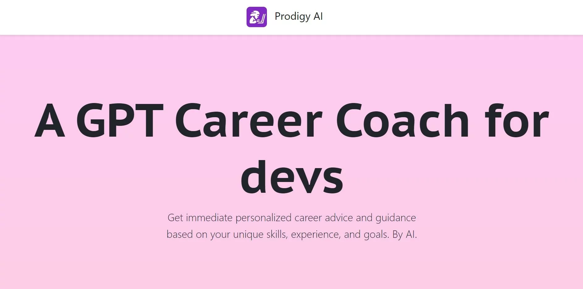  AI-powered GPT Career Coach for devs to get