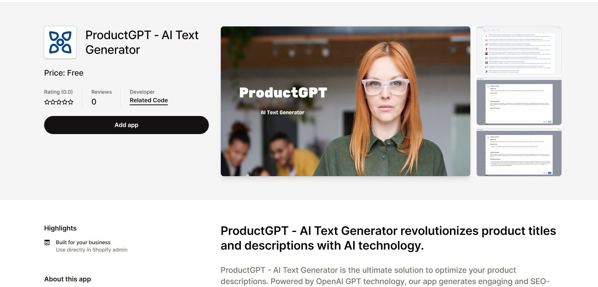  ProductGPT - AI Text Generator revolutionizes