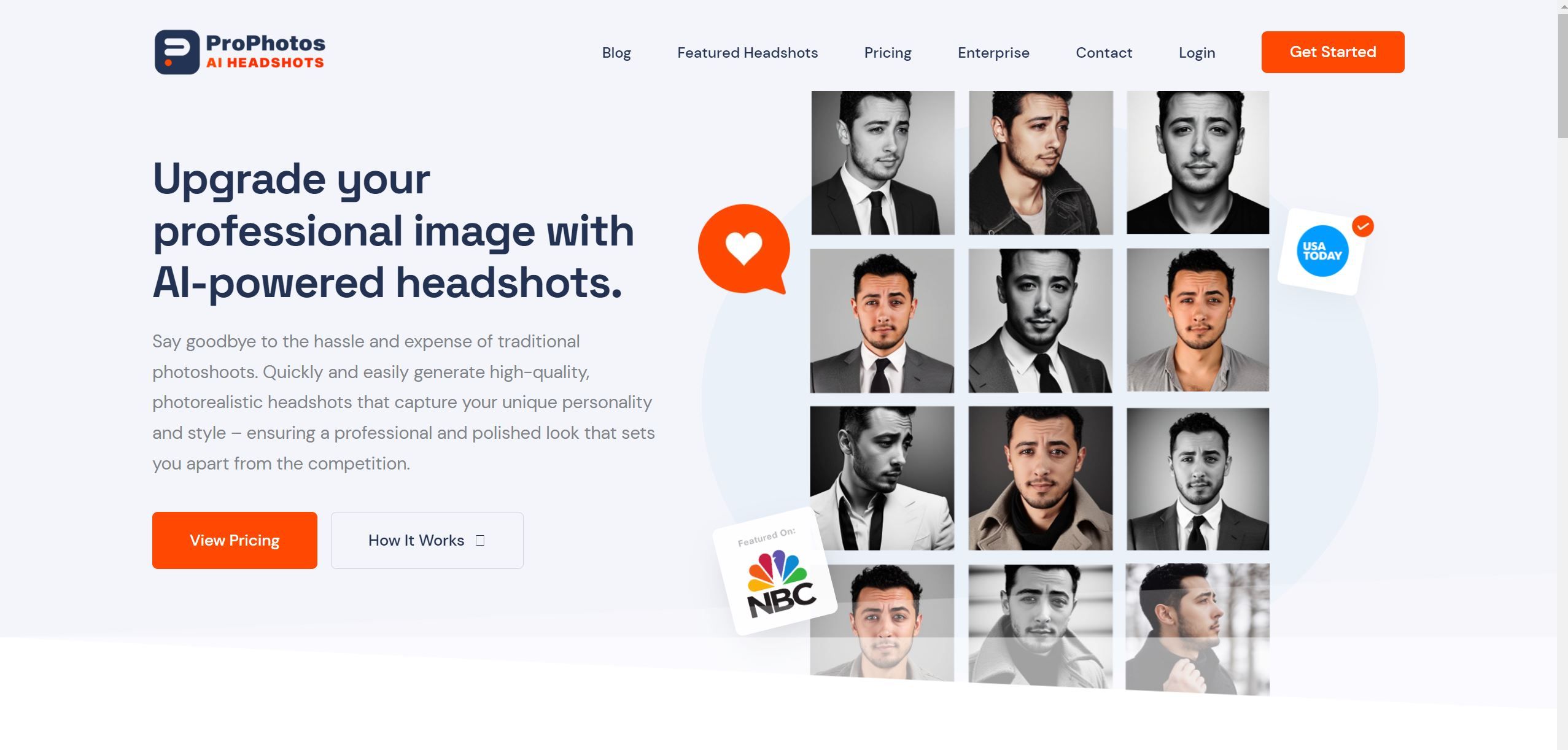  Upgrade your professional image with AI-powered