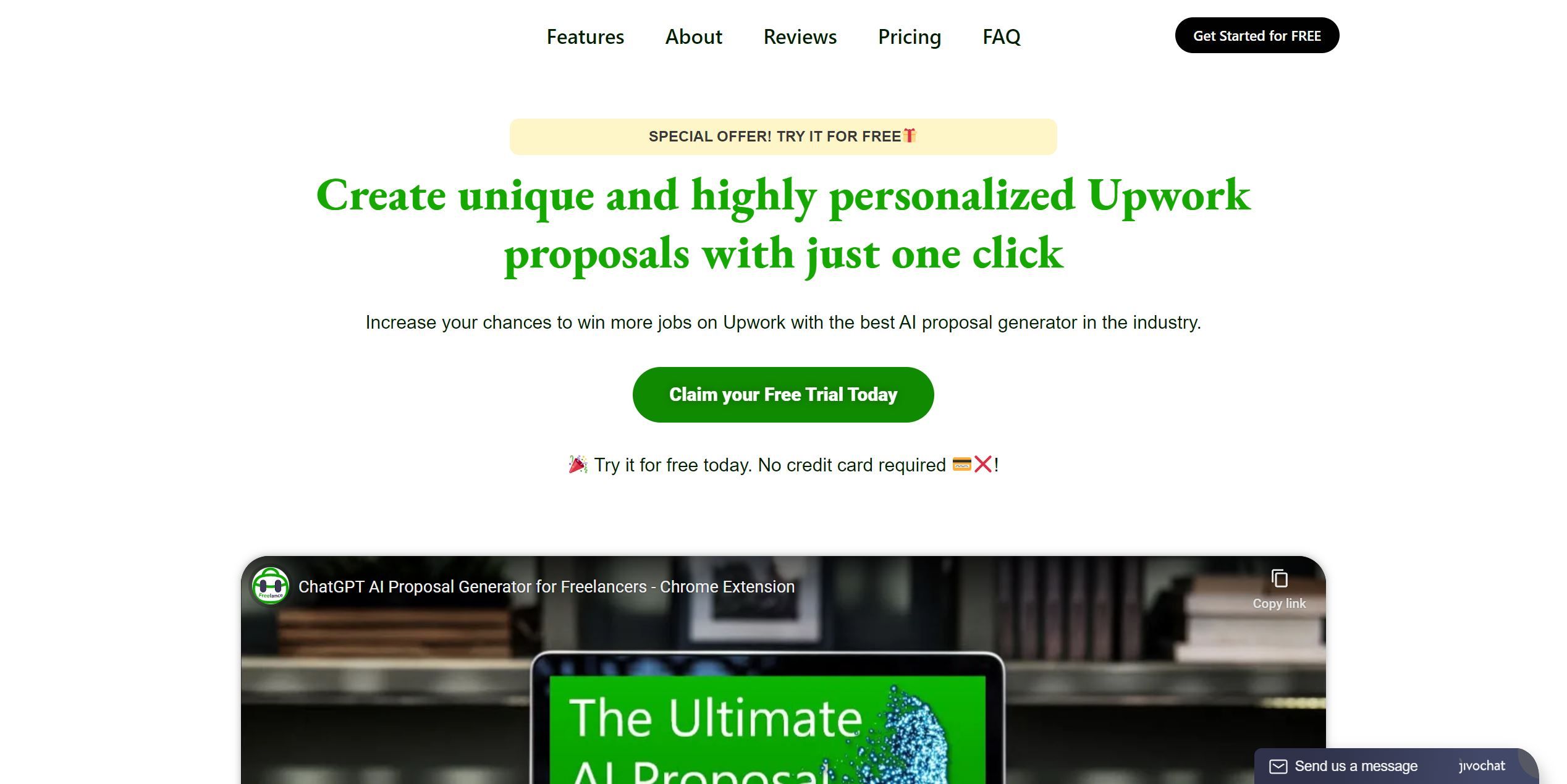  Create unique and highly personalized Upwork