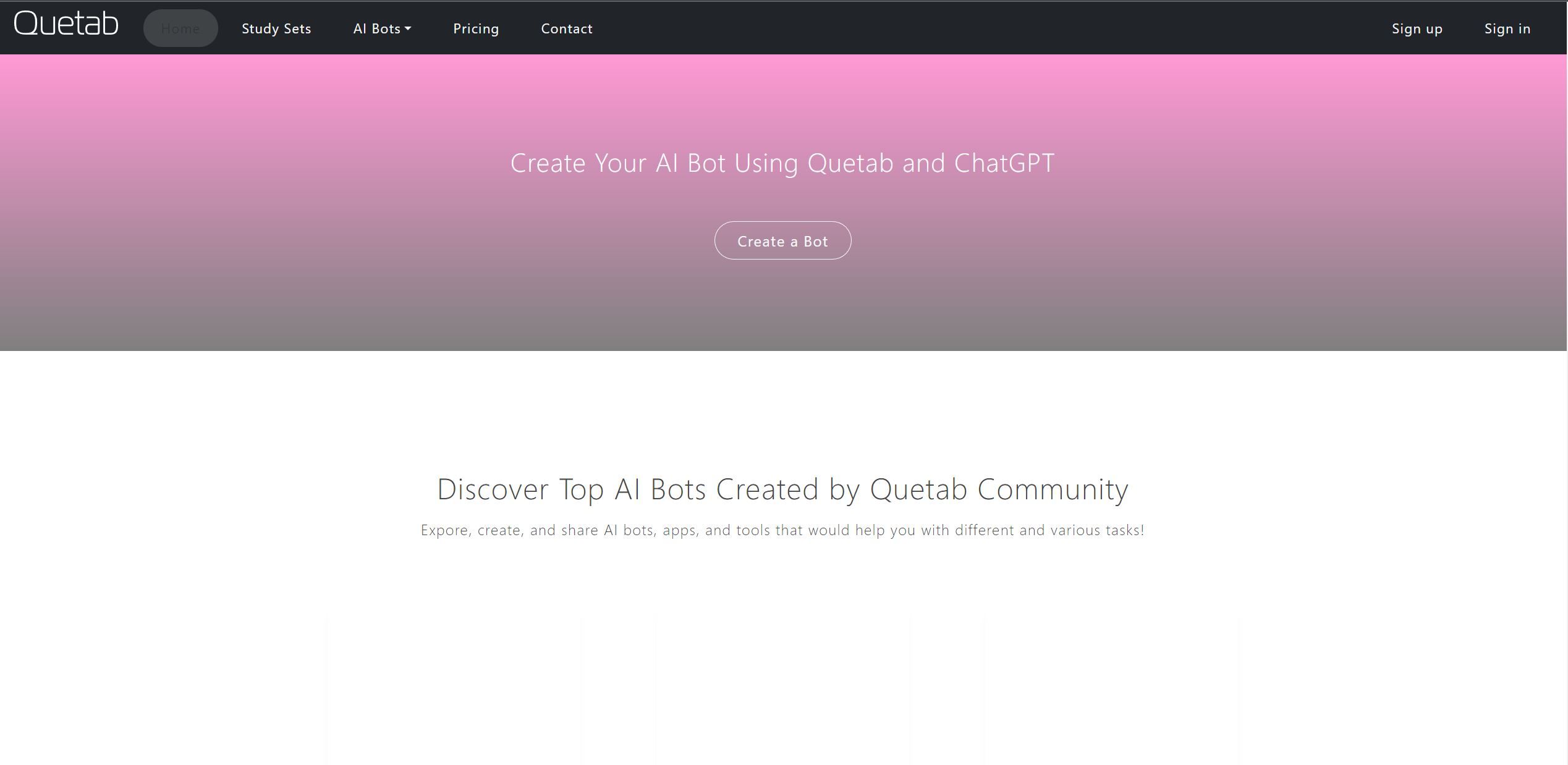  Easily create and share AI and ChatGPT bots and