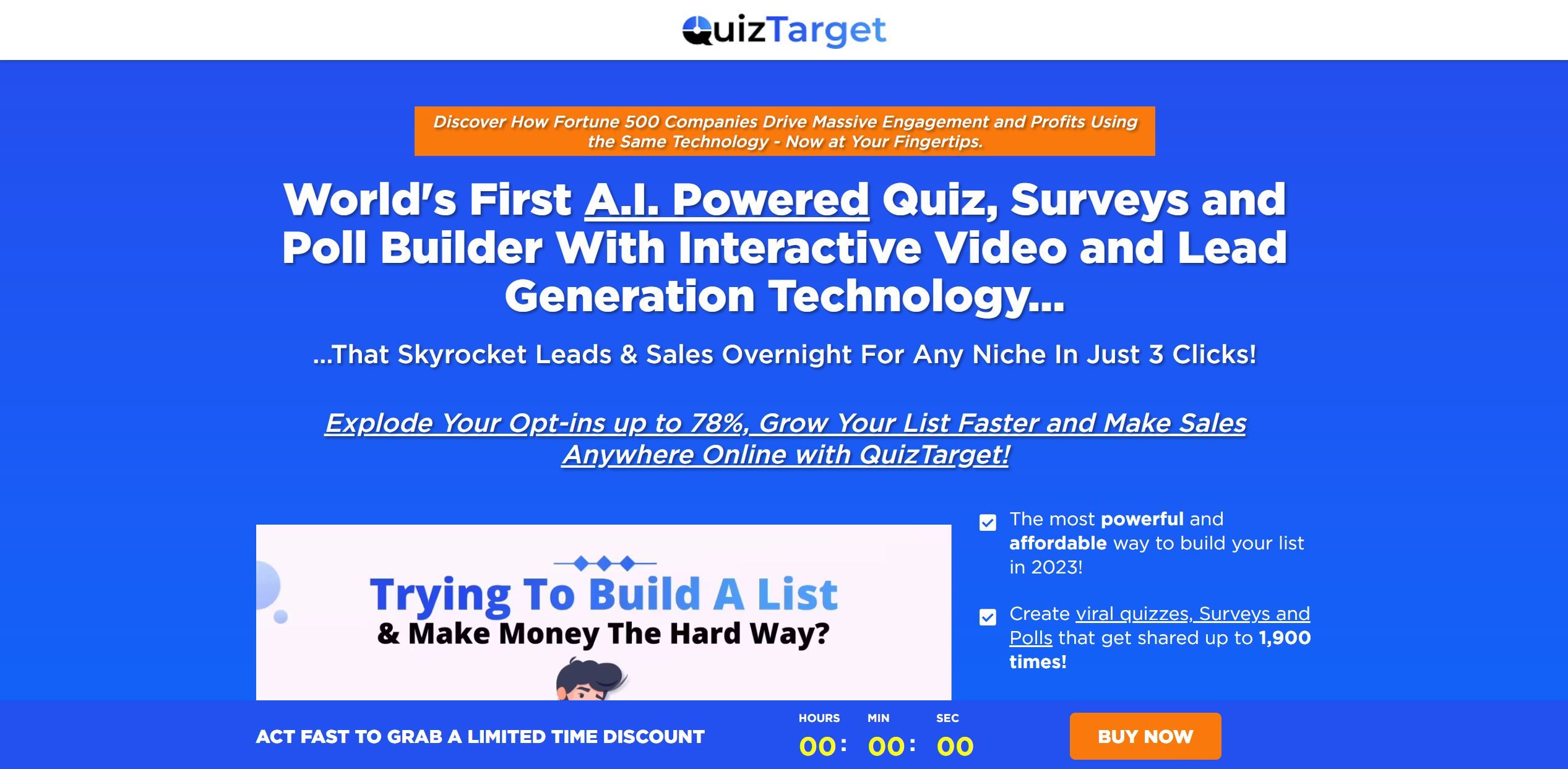  The Most Powerful Interactive Quiz Builder On The