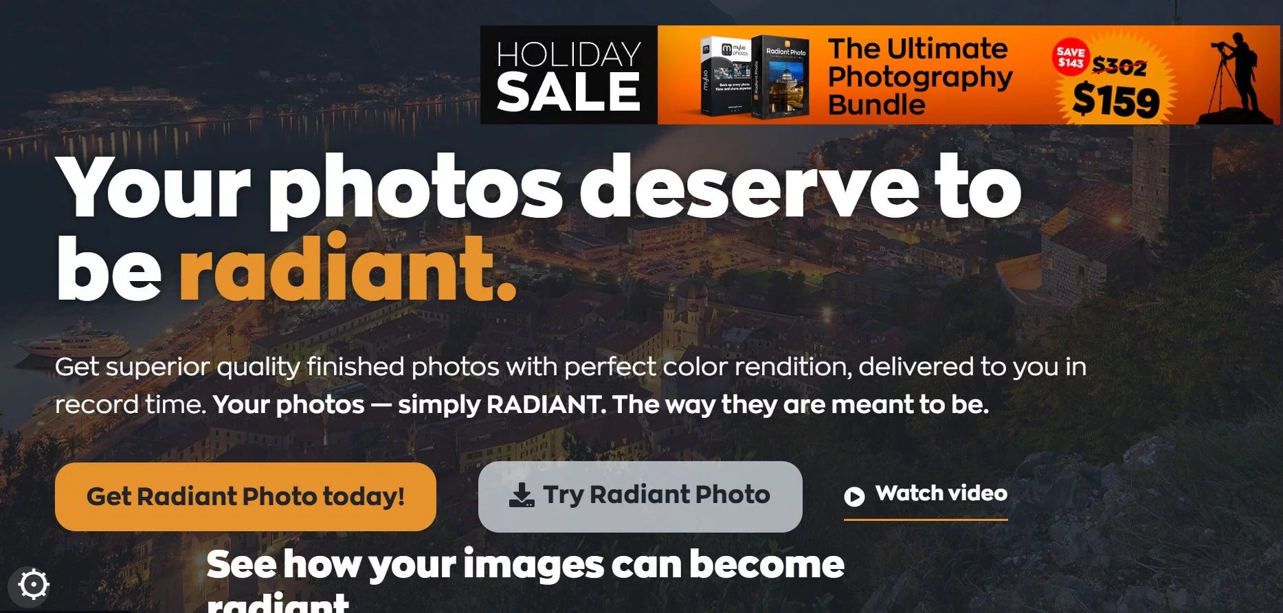  Photos made radiant: perfect color, fast