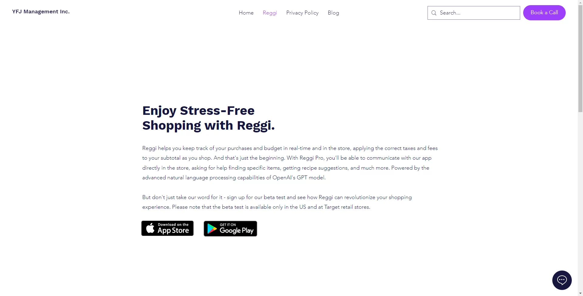  Reggi helps you shop stress-free with real-time