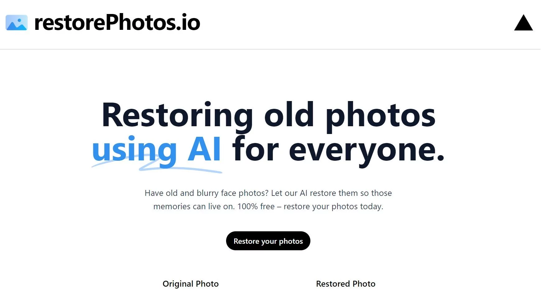  Restore old and blurry photos with AI