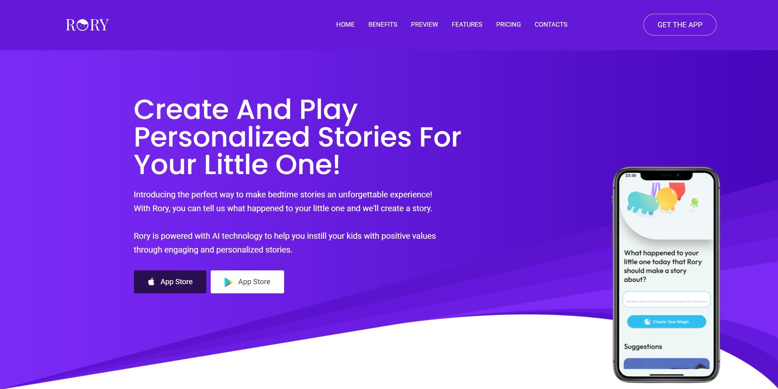  Creation of customized bedtime stories for