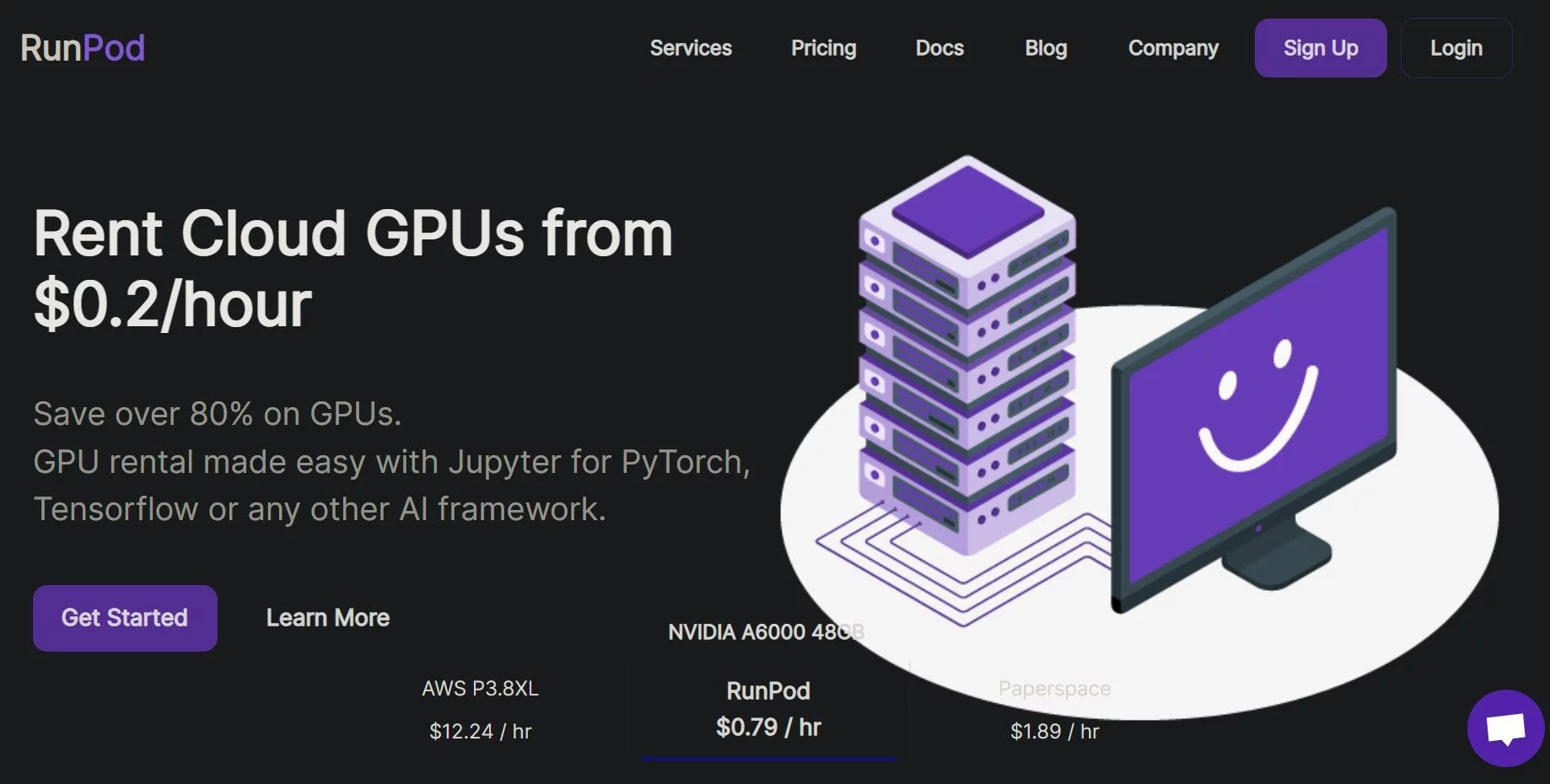  Rent GPUs from $0.2/hour. Save 80%+ with Jupyter