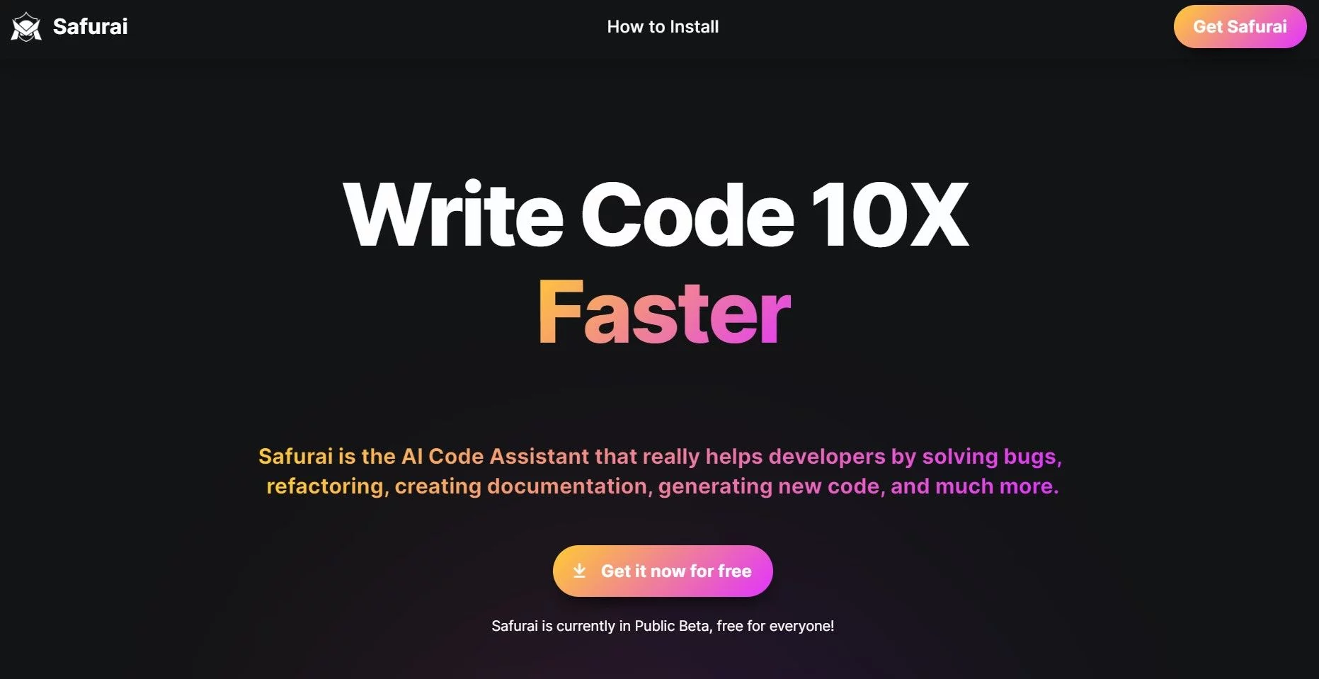  The AI Code Assistant that really helps