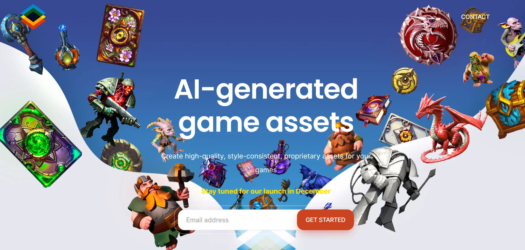  AI-generated game assets for high-quality,