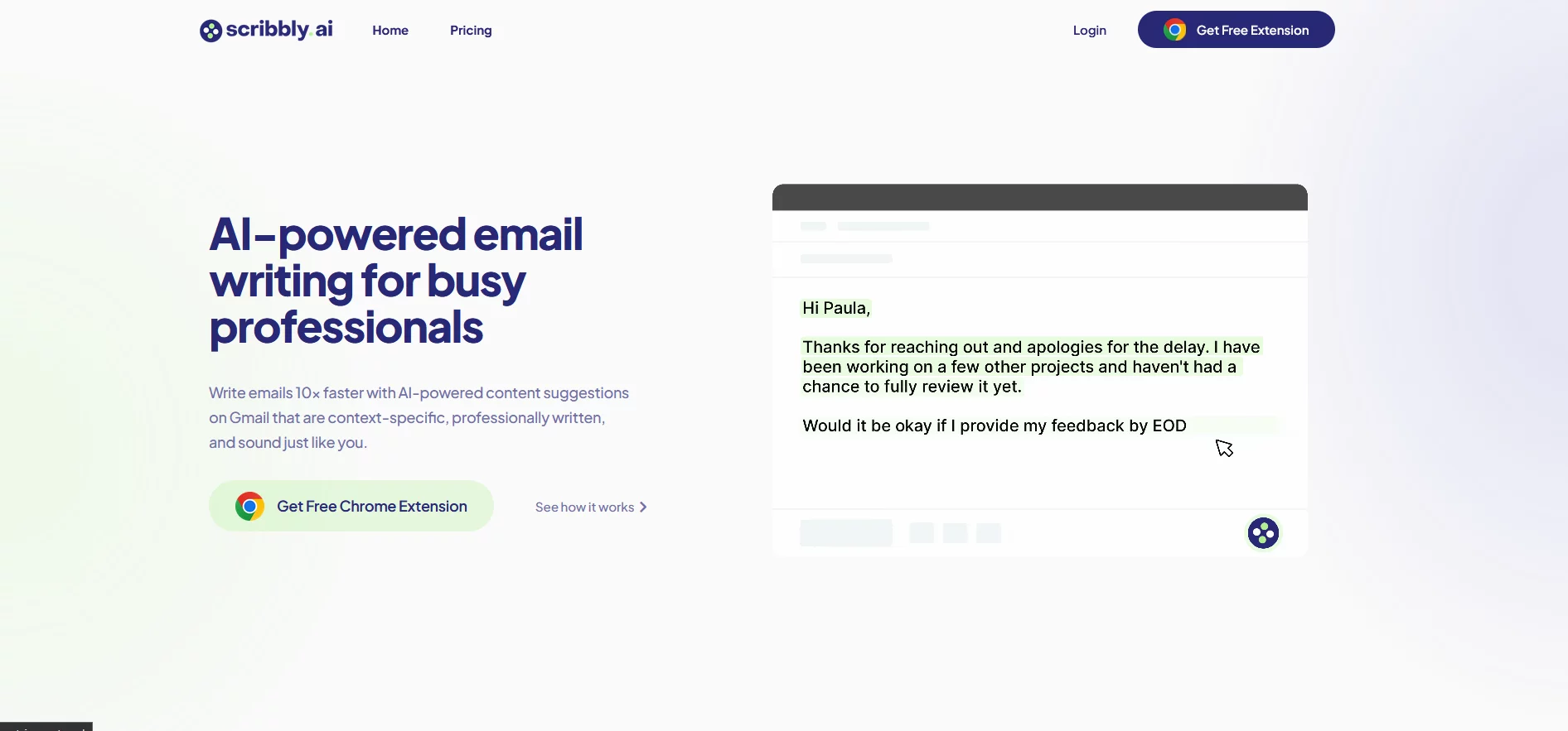  AI-powered email writing for busy professionals