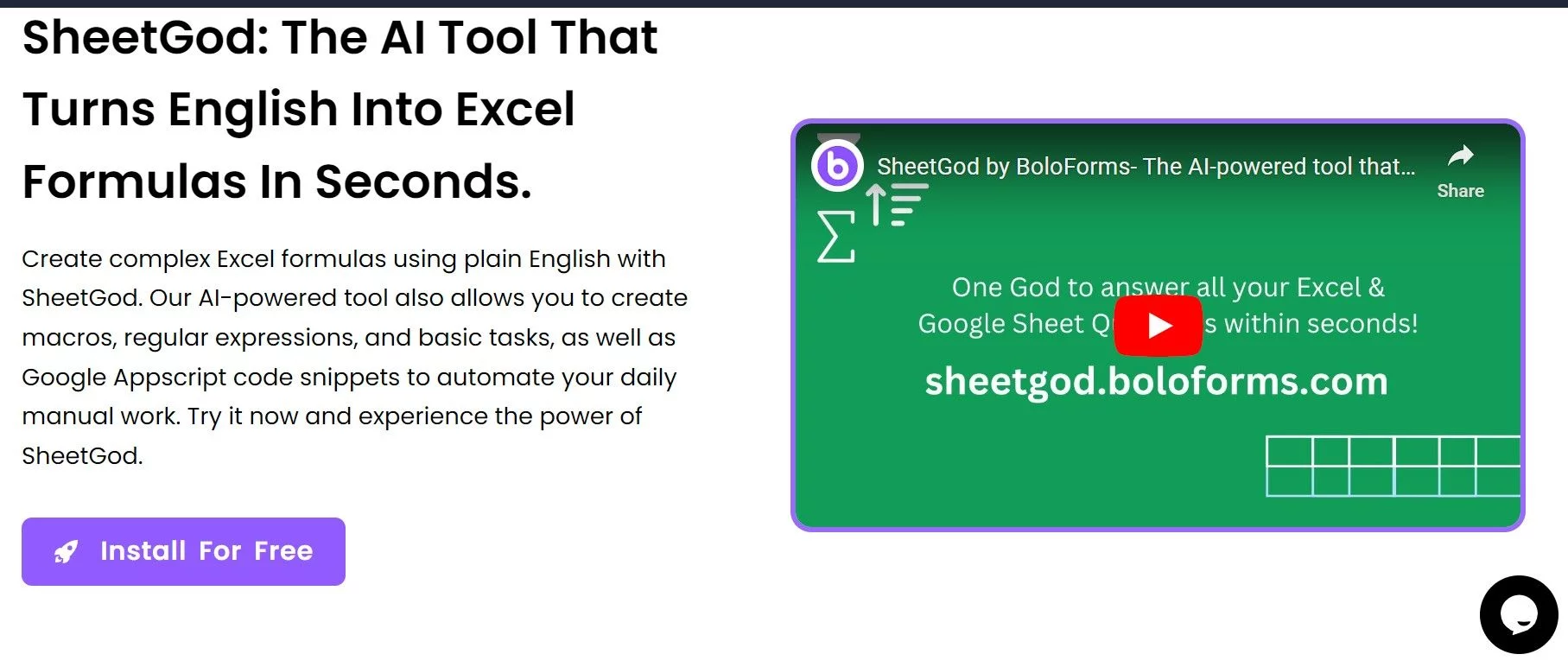  Create complex Excel formulas and automate daily