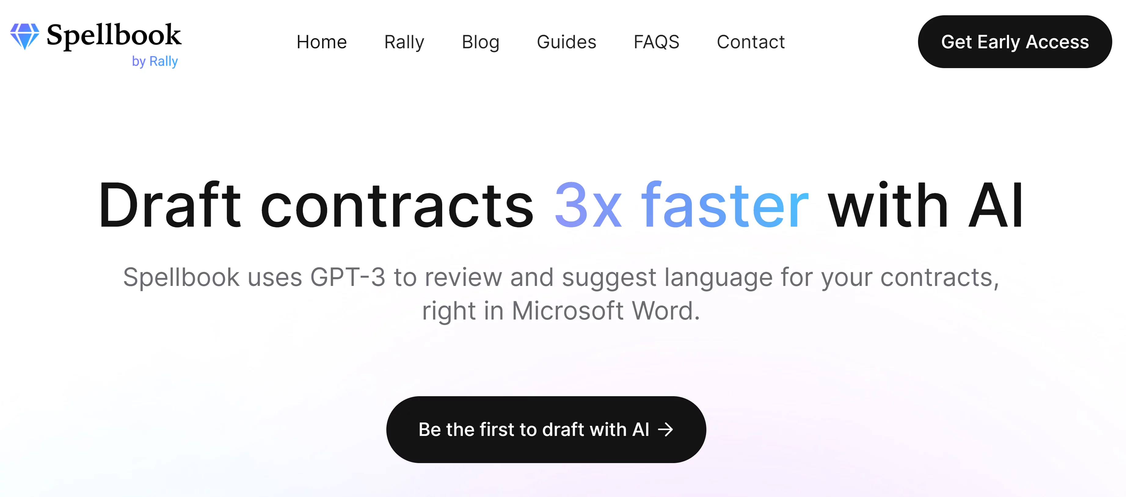  Draft contracts 3x faster with AI-powered