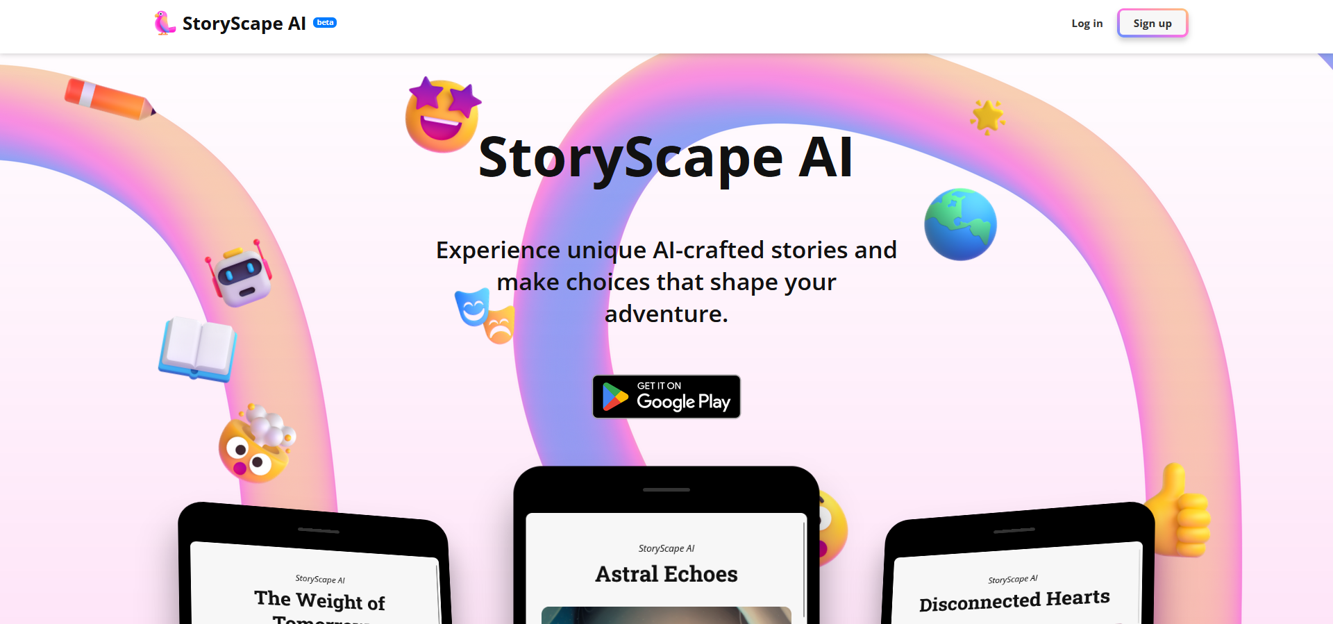  Experience unique AI-crafted stories and make