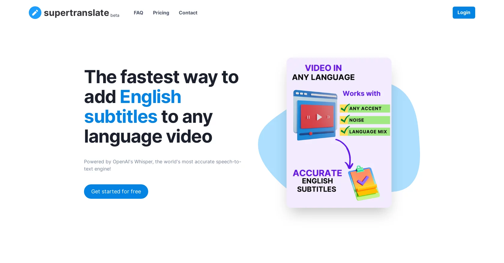  Add English subtitles to any language video in