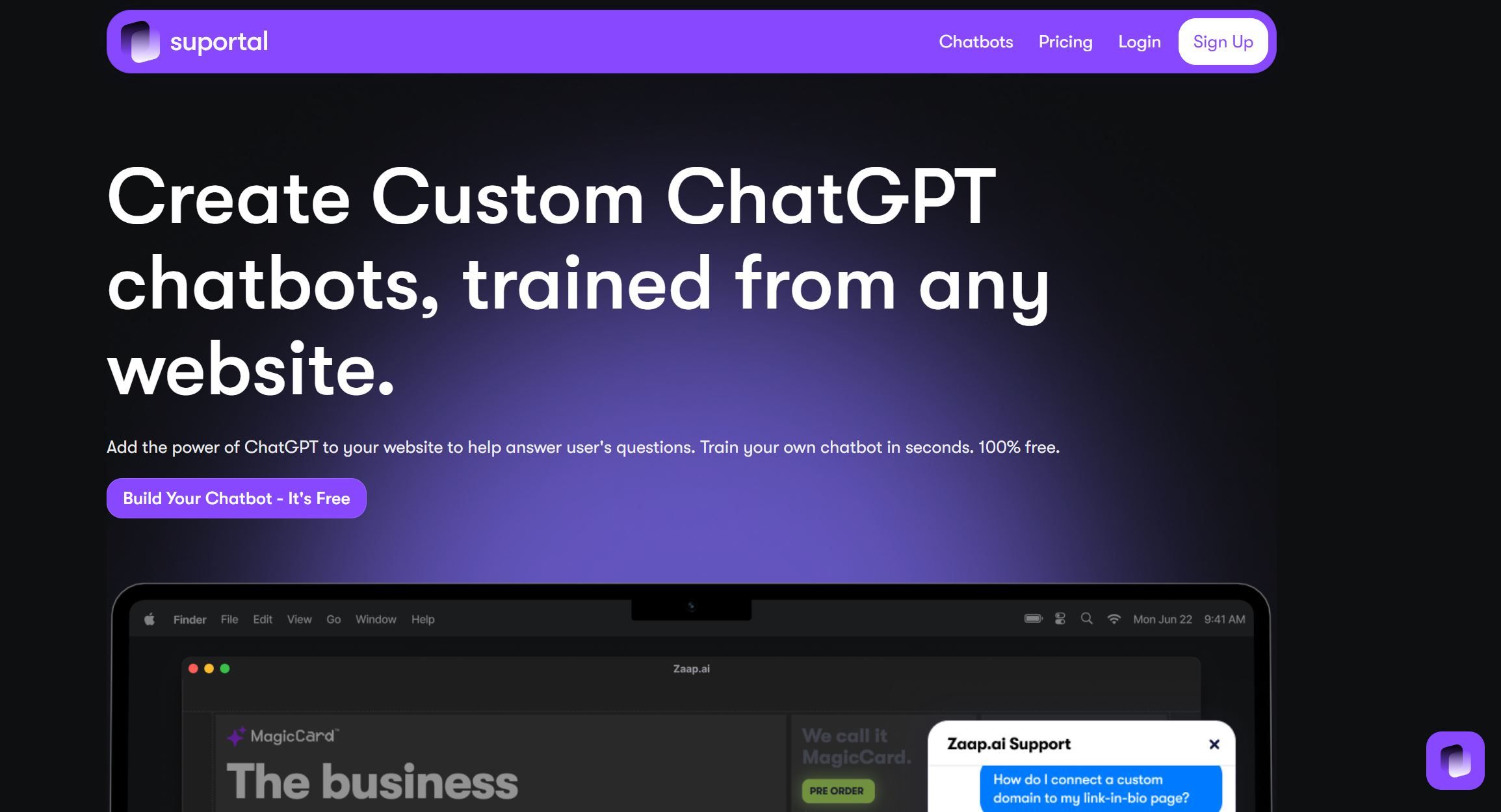  Create Custom ChatGPT chatbots, trained from any