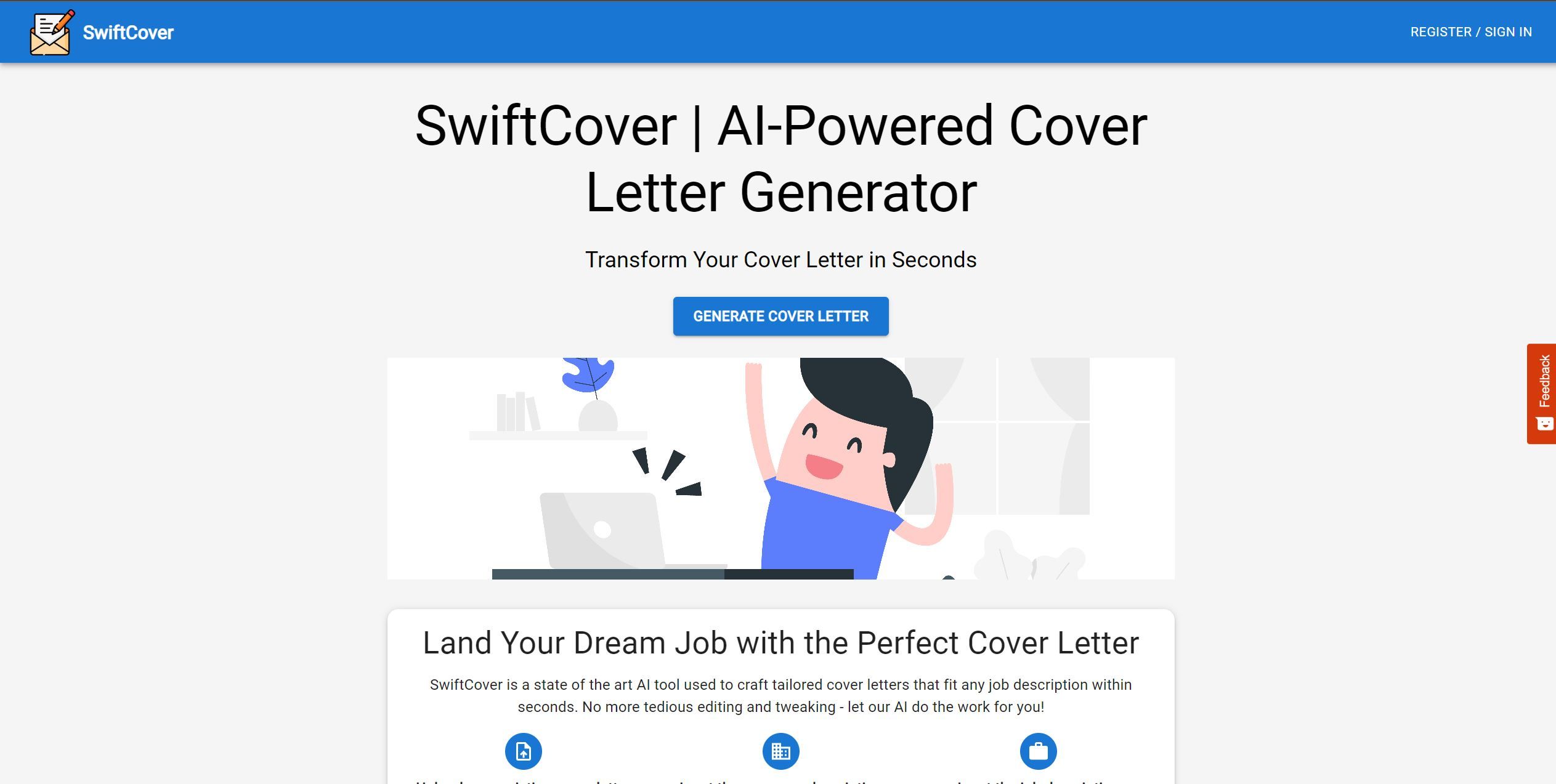  SwiftCover | AI-Powered Cover Letter Generator