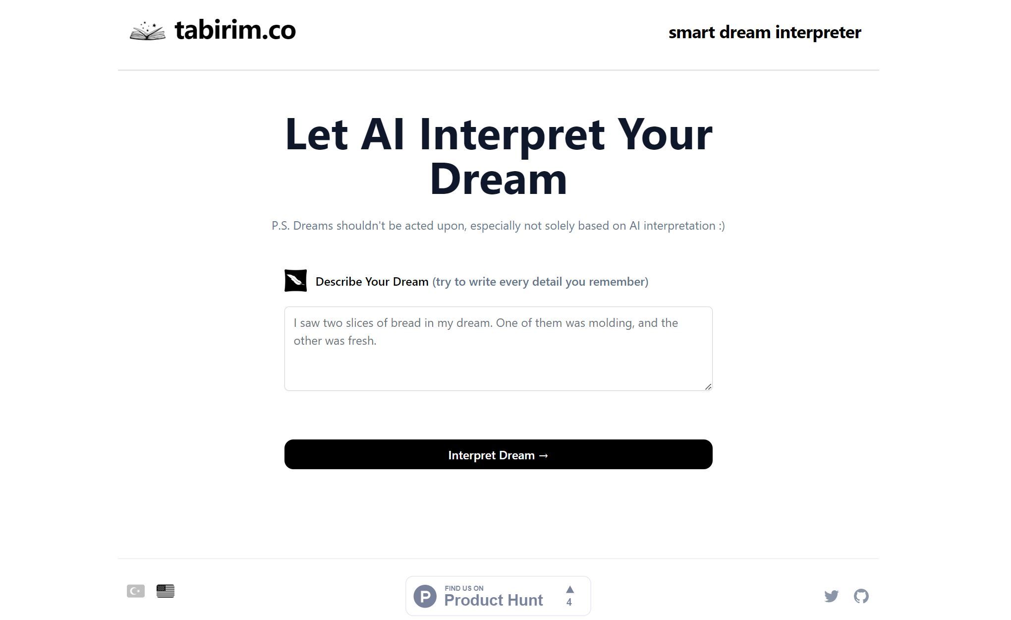  AI-powered dream interpretation tool for