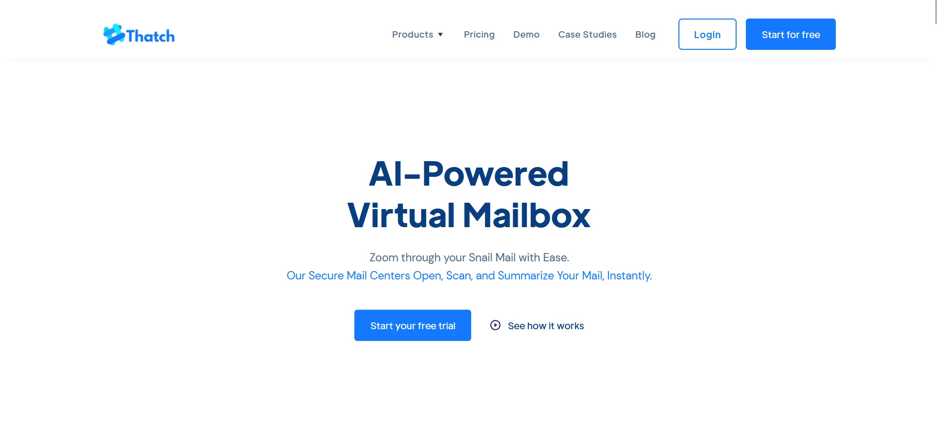  Virtual Mailbox to Scan and Summarize your U.S.