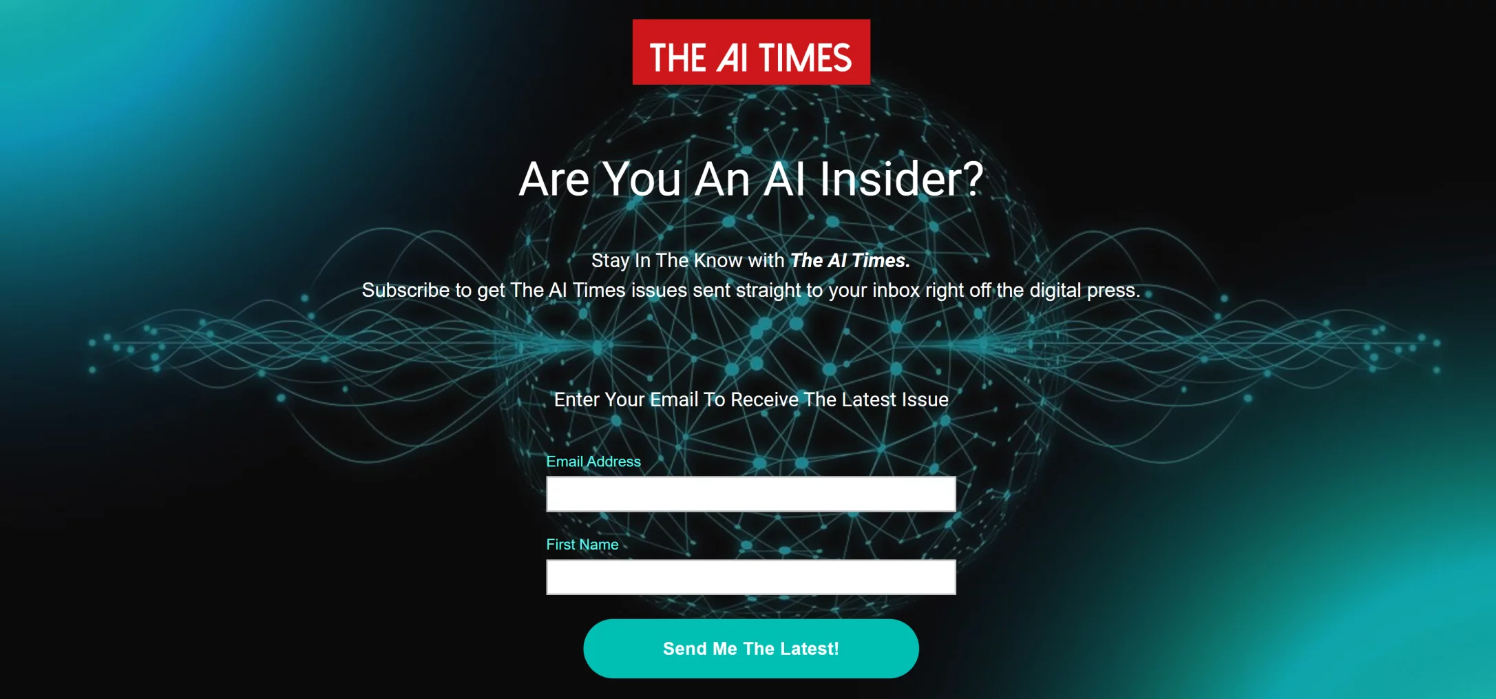  Stay informed with The AI Times. Get issues sent