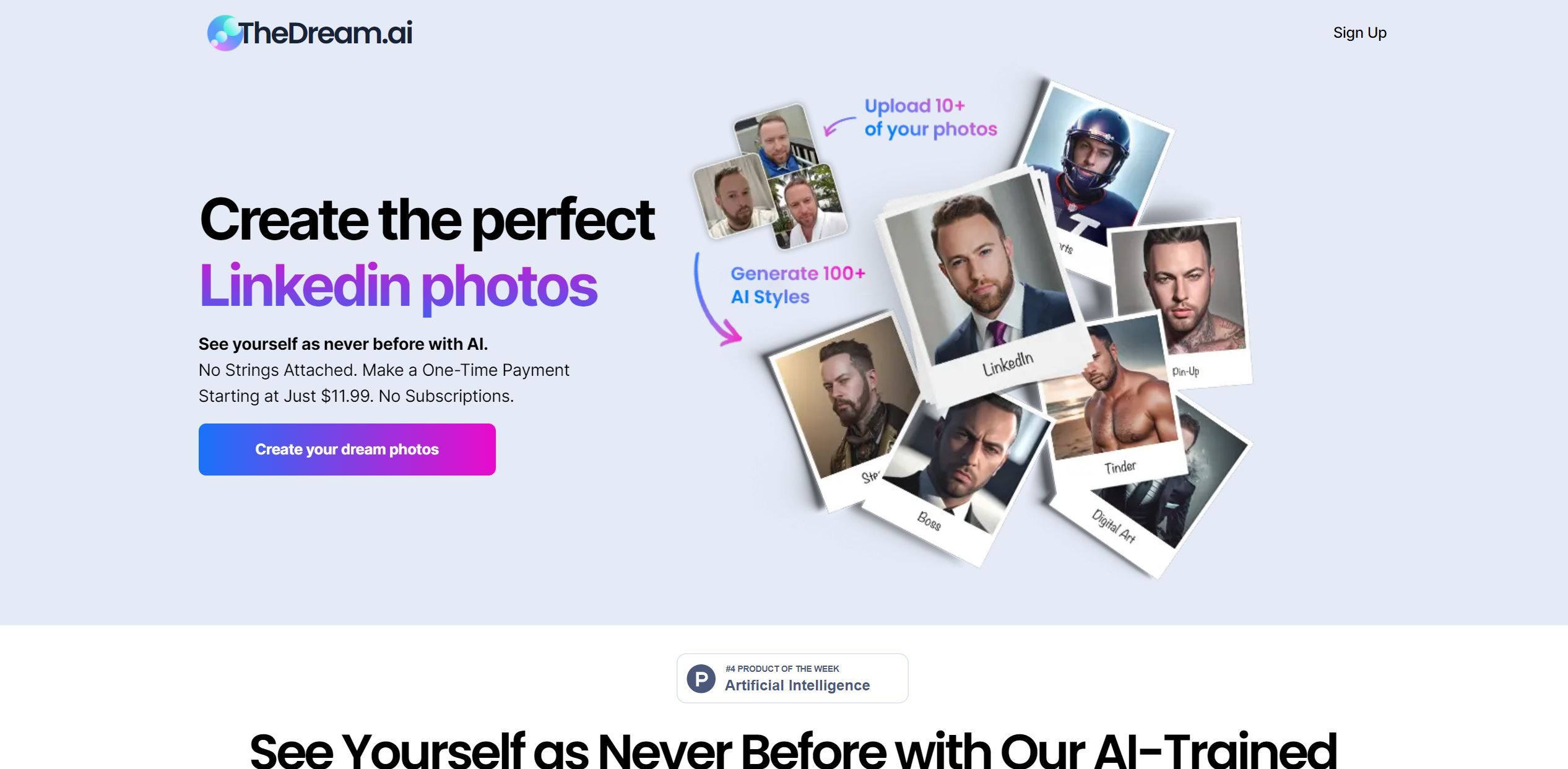  Create Amazing AI photos featuring your face!