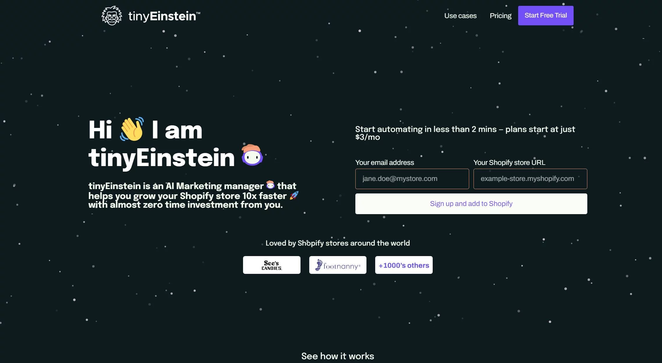  TinyEinstein: AI Marketing Manager, 10x Shopify