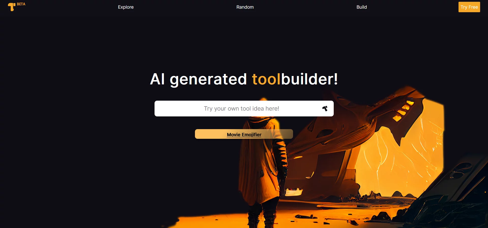  No code AI tool building platform