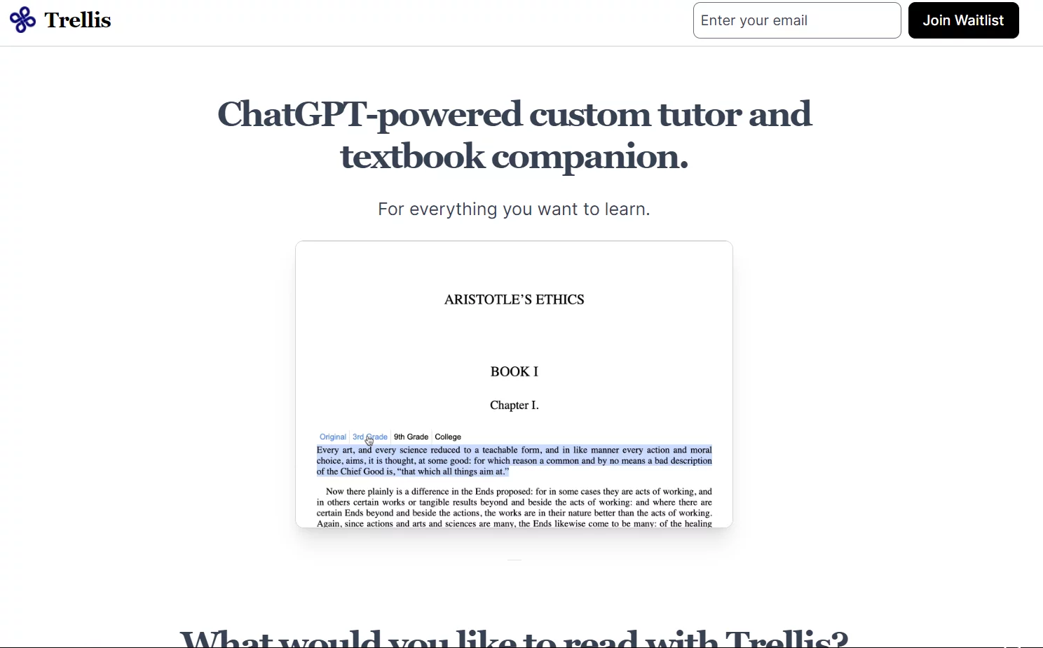  ChatGPT-powered custom tutor and textbook