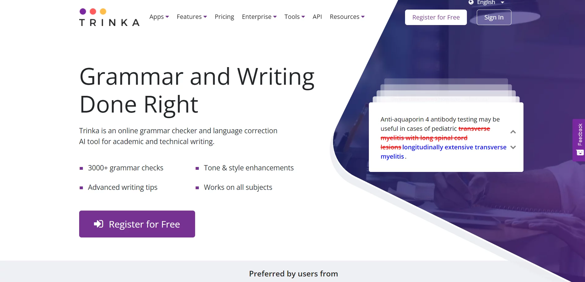  Online grammar checker and language correction AI