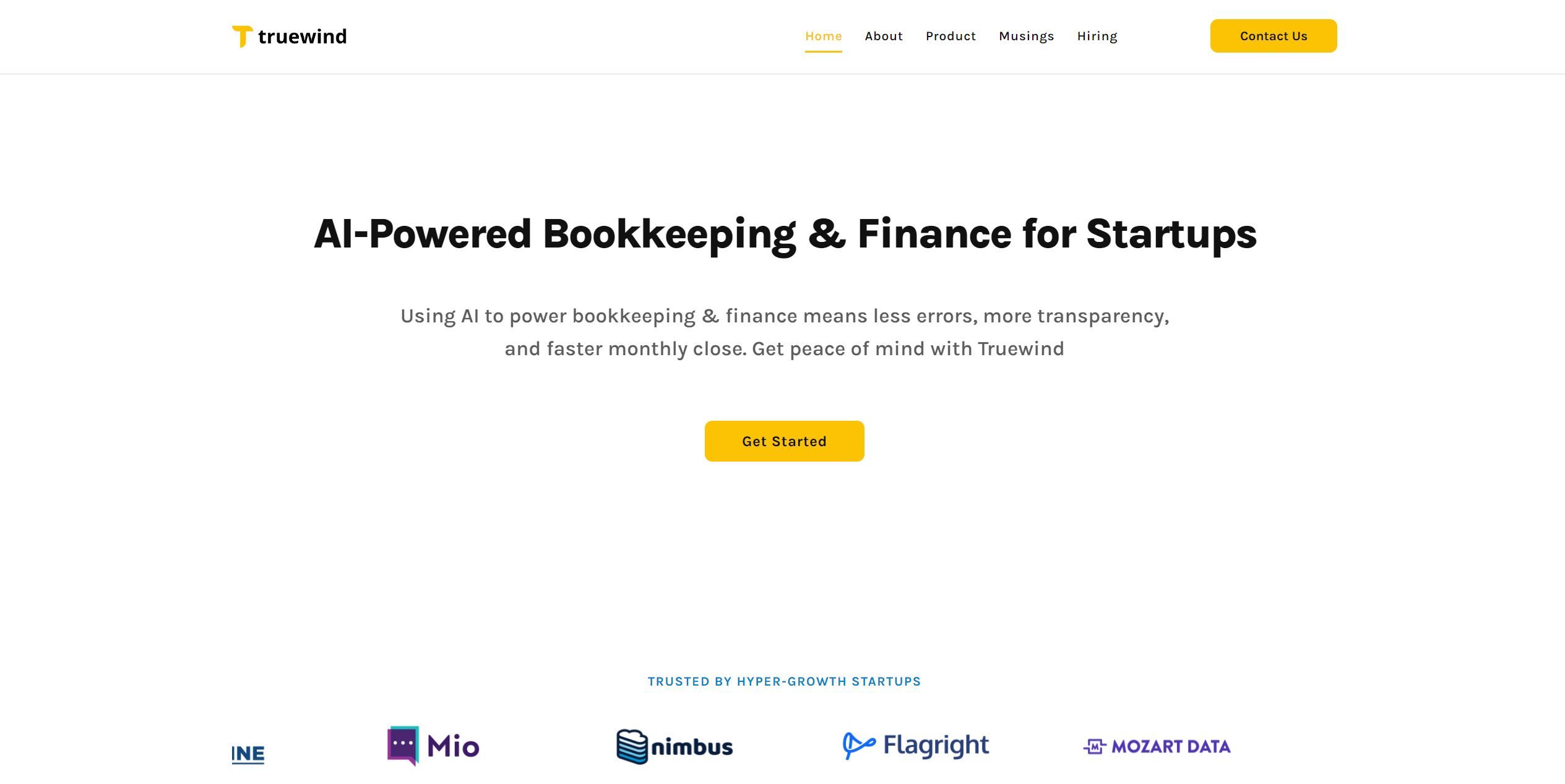  Financial management platform for startups