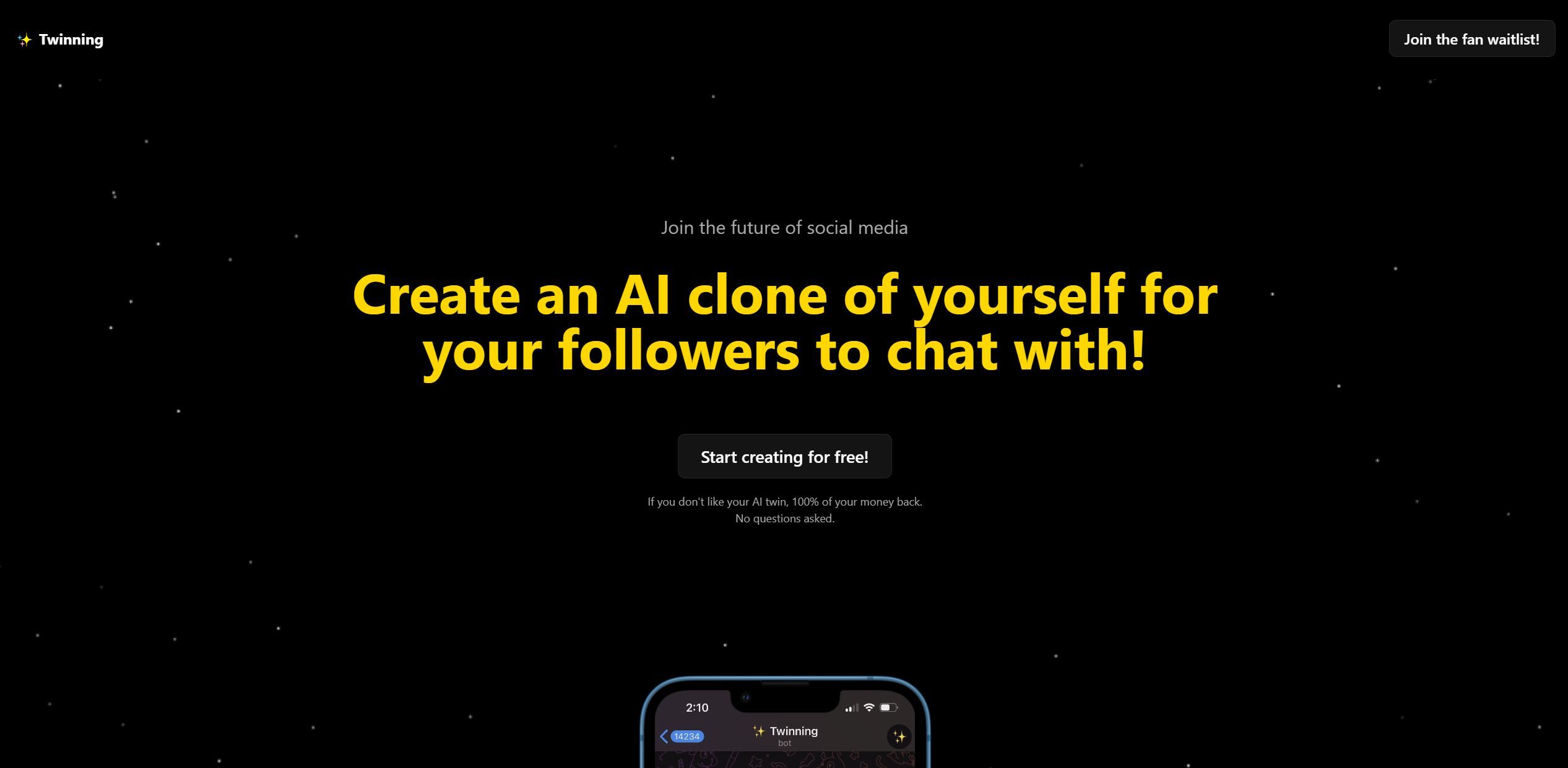  Create an AI clone of yourself for your followers