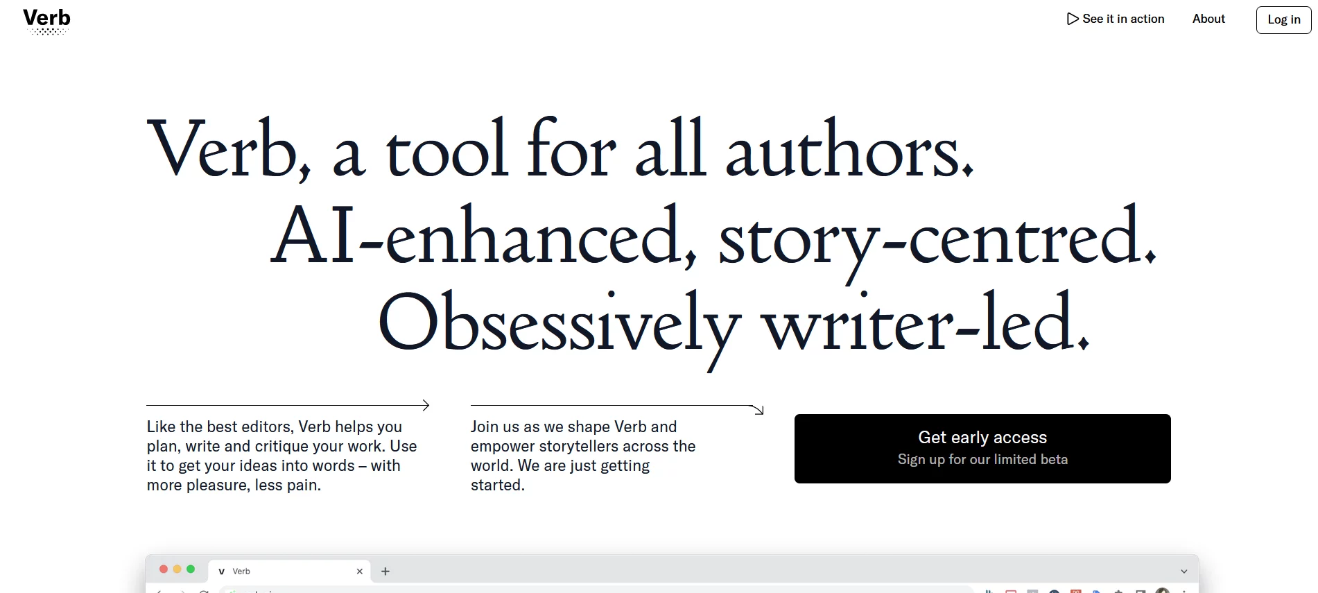  Writing tool for fiction-writers