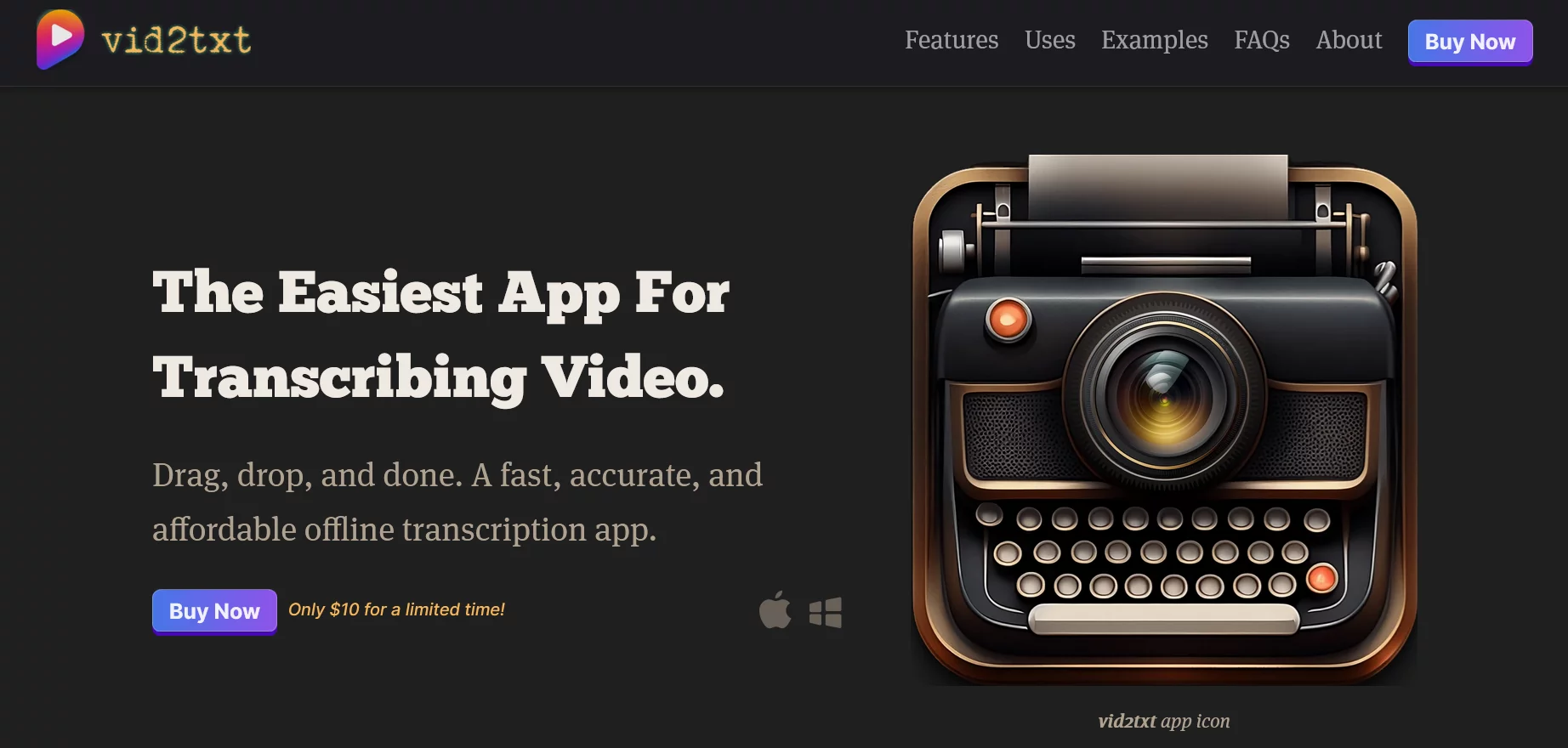  The easiest app for transcribing video (and