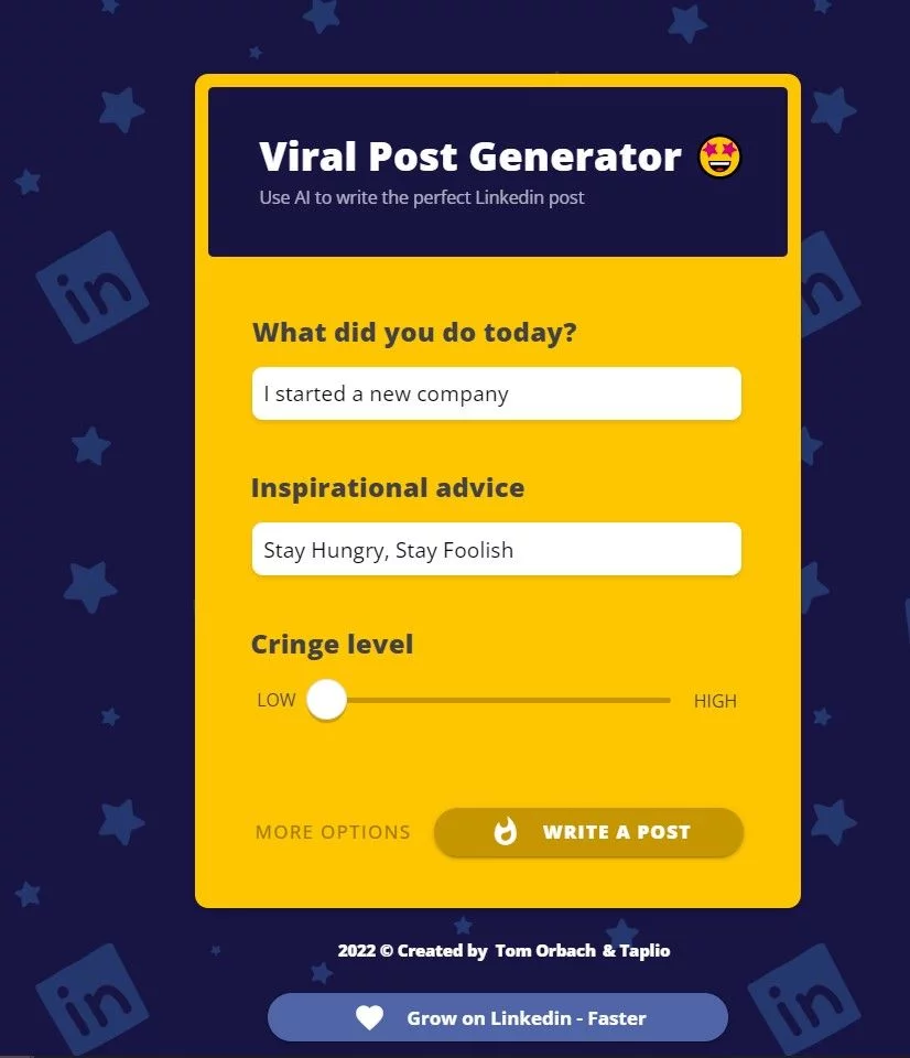  Generate Viral Posts for LinkedIn