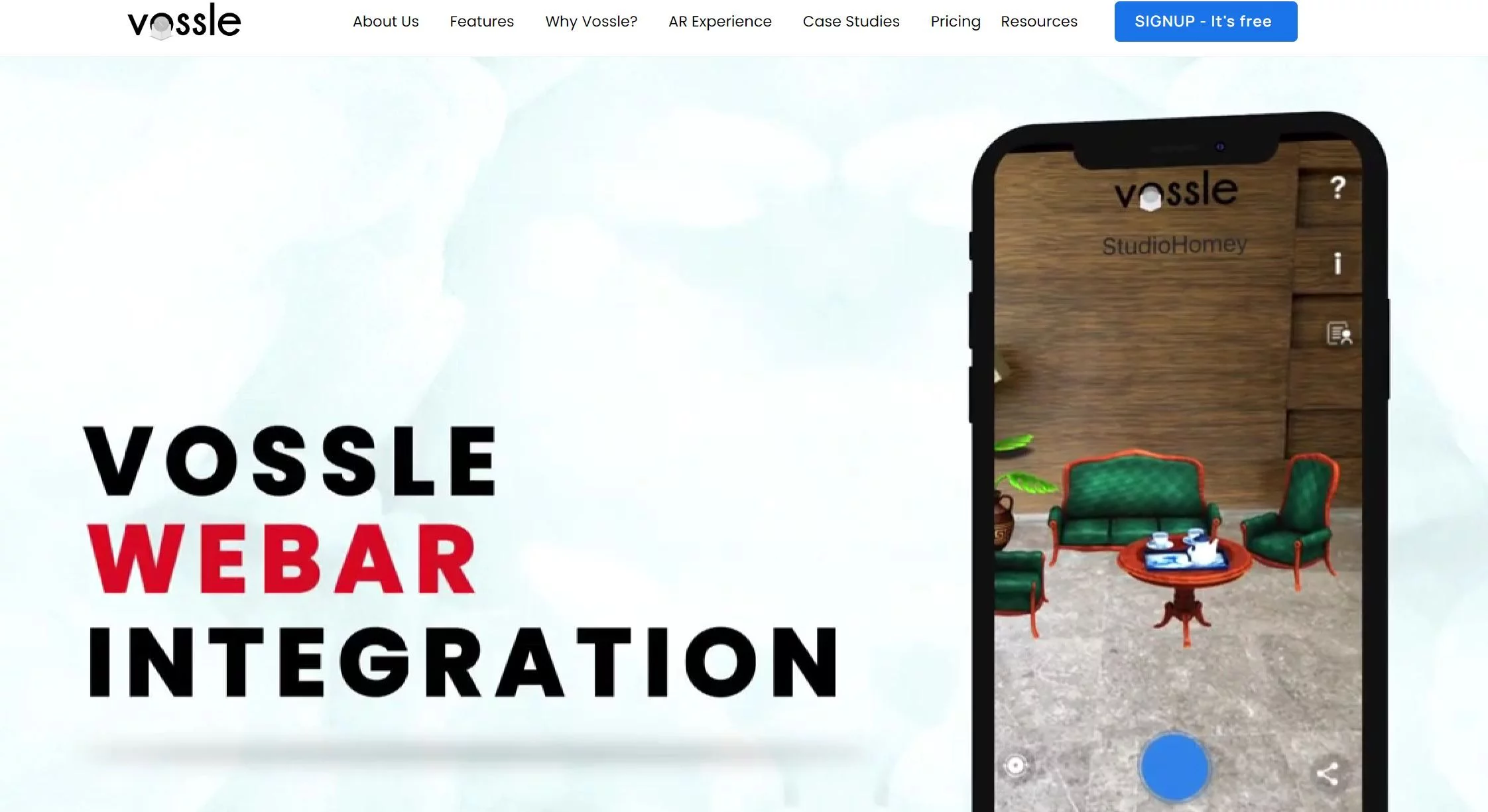  Vossle: Instant Web-based Augmented Reality for