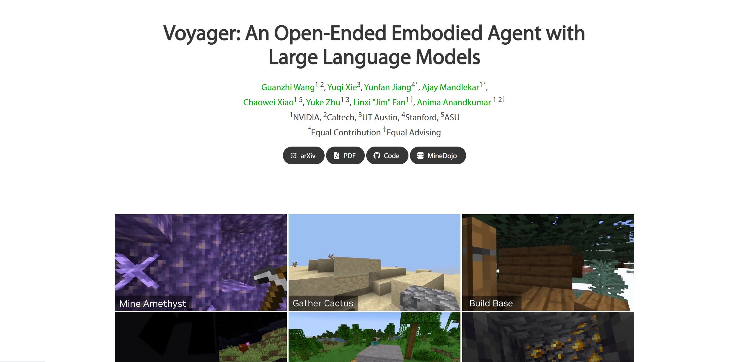   An Open-Ended Embodied Agent with Large Language