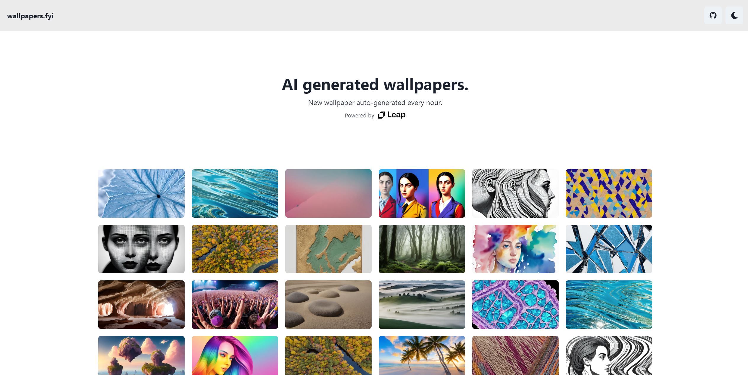  Wallpapers by AI is a unique tool that utilizes