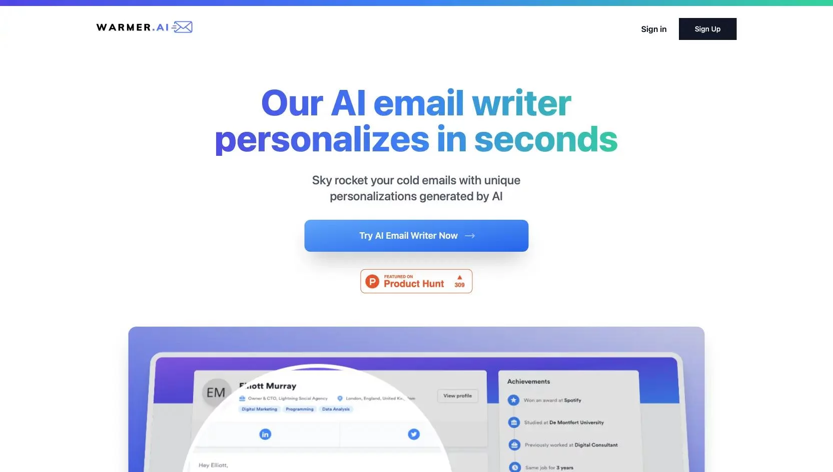  Automate cold emails with AI-generated