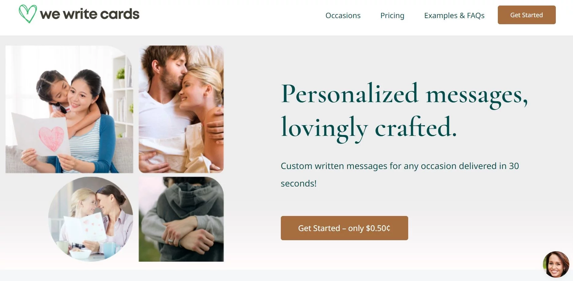  Create custom messages for any occasion.