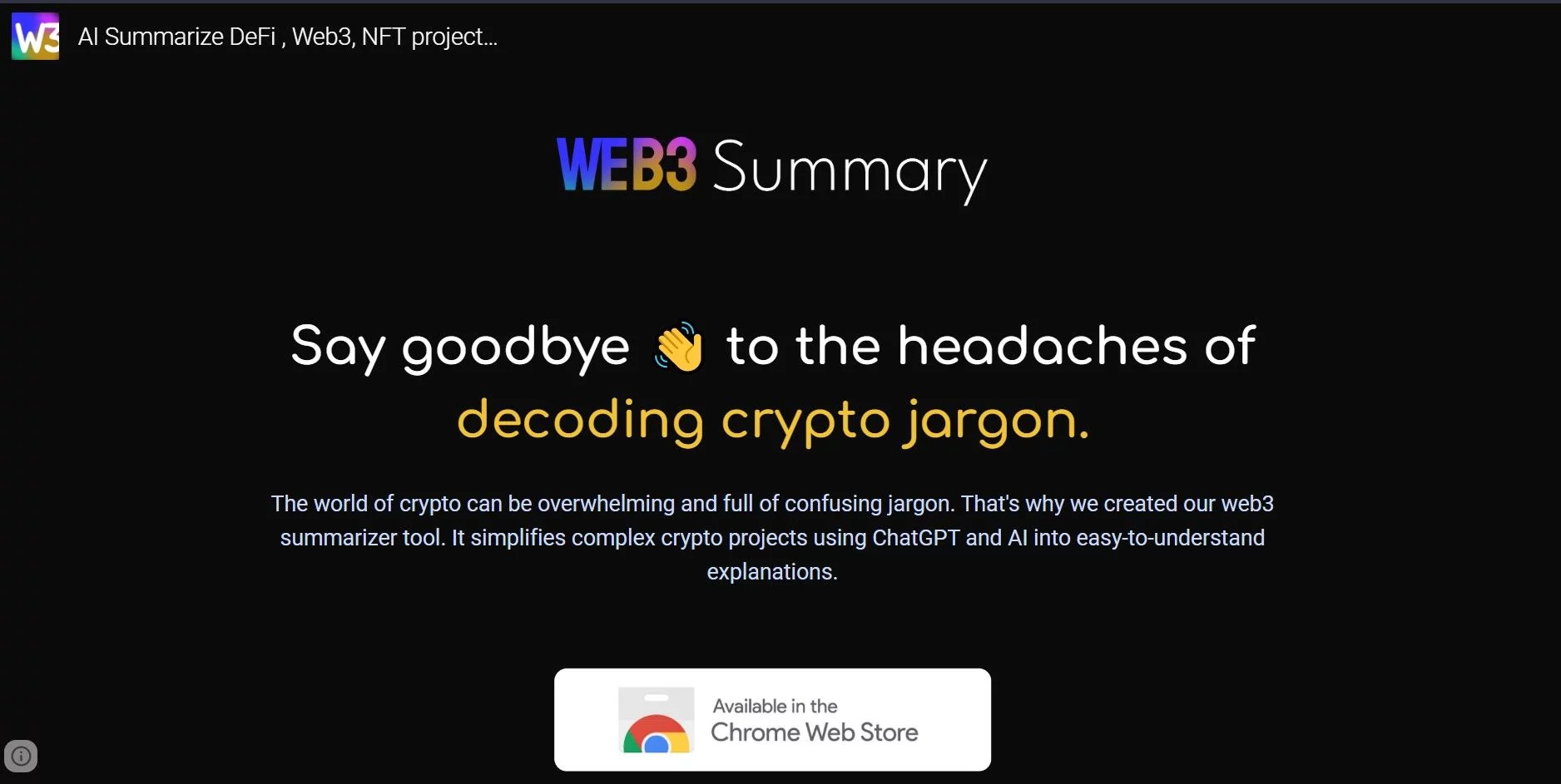  Say goodbye to the headaches of decoding crypto